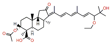 Globostellatic acid J
